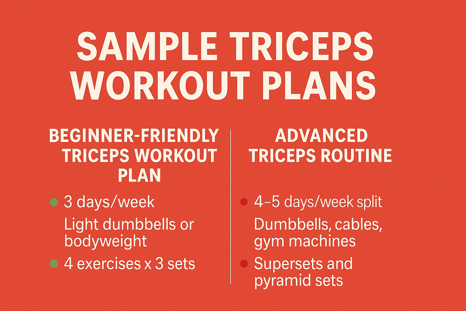 routine for tricep workouts at home and gym