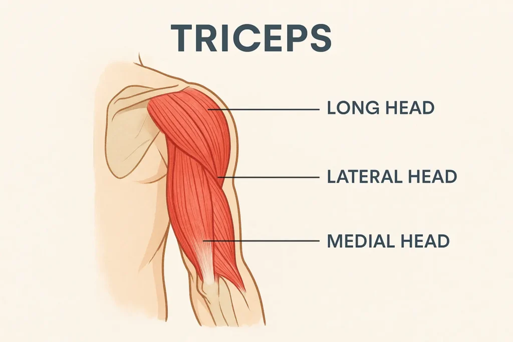 Triceps Targeted muscles
