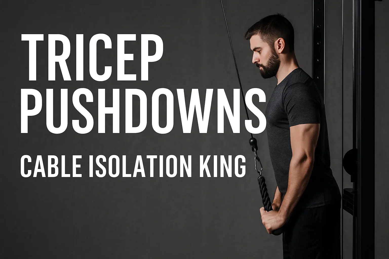 Tricep Superset Routine for Home: Pairing Compound Pushups With Isolation Extensions