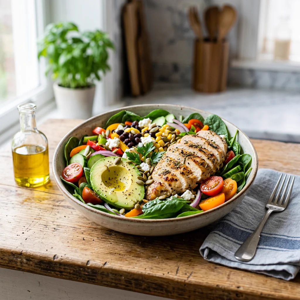 diet tips for women flat stomach healthy salad