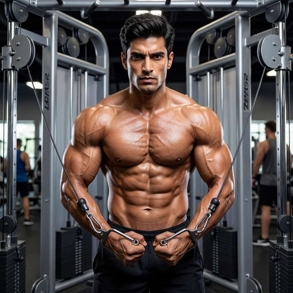 chest workout cable crossover for chest definition