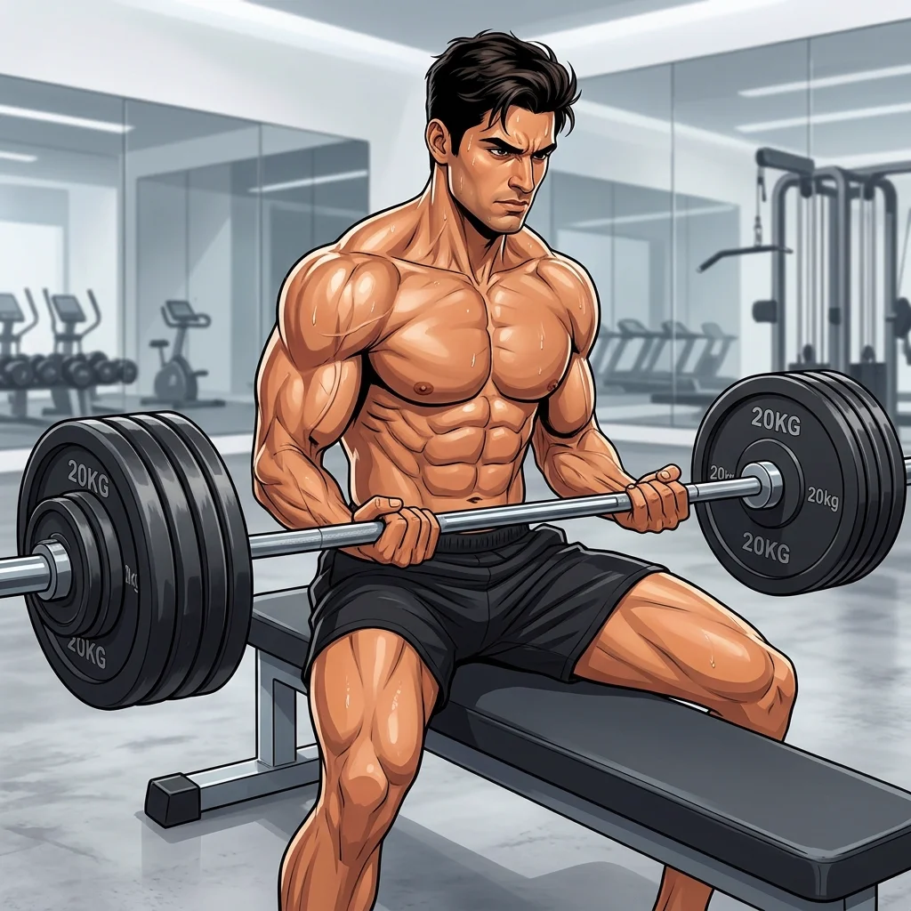 tricep workouts close grip barbell bench press for arm mass