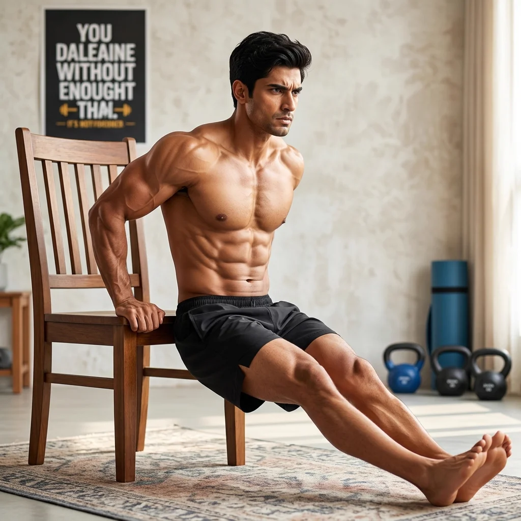 best tricep exercises at home bench dips using bodyweight